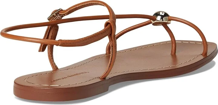 Loeffler Randall Lara Strappy Flat Sandals with Ball Women's Wedge Shoes Black : 8.5 B - Medium, Leather - Image 10