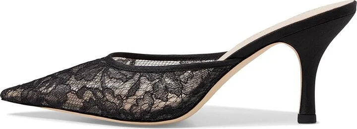 Loeffler Randall Layla Mesh Mule Women's Shoes Black : 11.5 B - Medium, Leather - Image 5