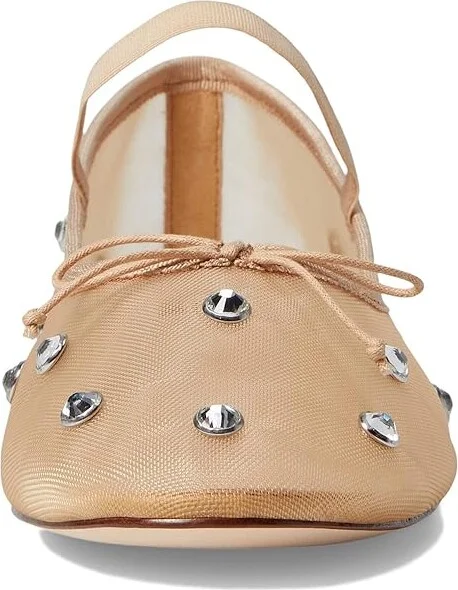 Loeffler Randall Leonie Women's Shoes Caramel/Clear : 12 B - Medium, Leather - Image 2
