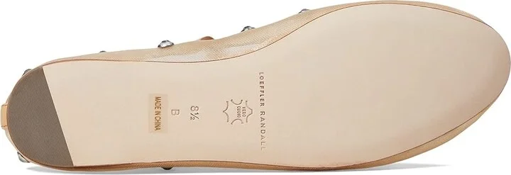 Loeffler Randall Leonie Women's Shoes Caramel/Clear : 12 B - Medium, Leather - Image 3