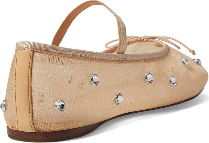 Loeffler Randall Leonie Women's Shoes Caramel/Clear : 12 B - Medium, Leather - Image 4