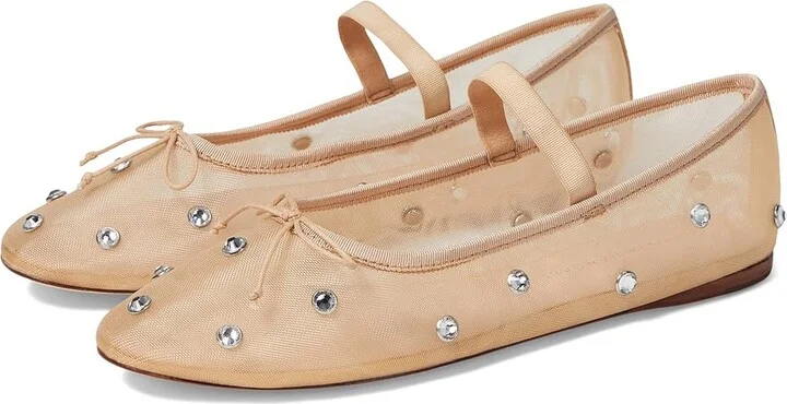 Loeffler Randall Leonie Women's Shoes Caramel/Clear : 12 B - Medium, Leather