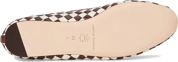 Loeffler Randall Leonie Women's Shoes Chocolate/Cream : 11 B - Medium, Leather - Image 3