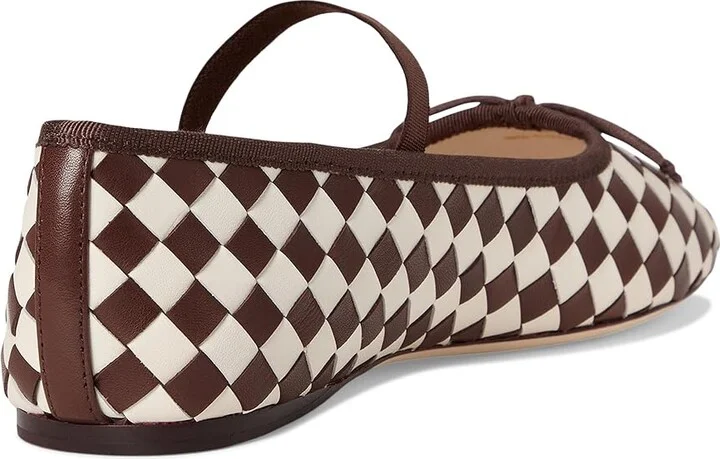 Loeffler Randall Leonie Women's Shoes Chocolate/Cream : 11 B - Medium, Leather - Image 4