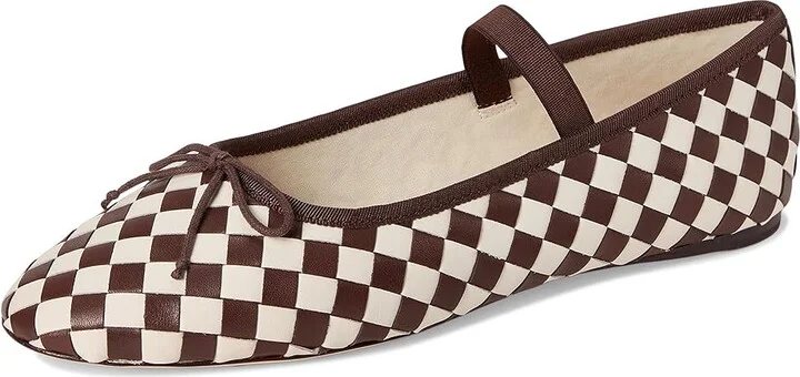 Loeffler Randall Leonie Women's Shoes Chocolate/Cream : 11 B - Medium, Leather - Image 5