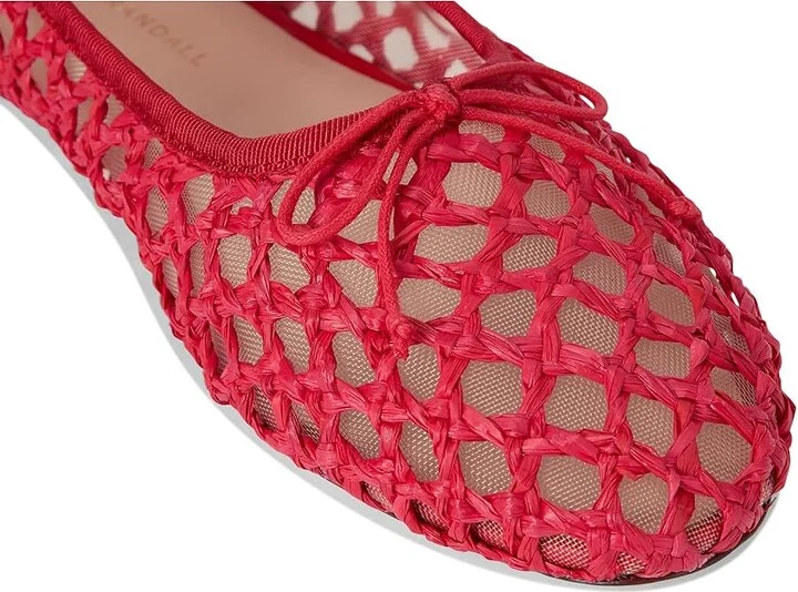 Loeffler Randall Leonie Women's Shoes Red 1 : 8.5 B - Medium, Leather - Image 7