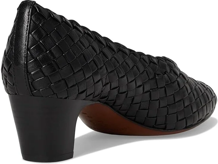 Loeffler Randall Maeve Low Pump High Women's Heels Black : 5.5 B - Medium, Leather/Suede - Image 4
