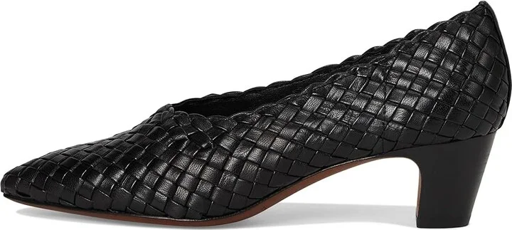 Loeffler Randall Maeve Low Pump High Women's Heels Black : 5.5 B - Medium, Leather/Suede - Image 6