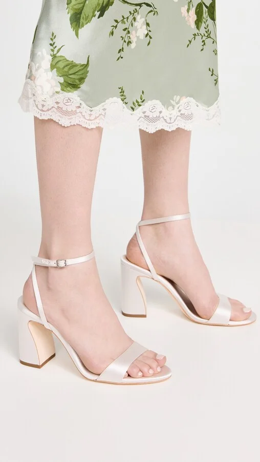 Loeffler Randall Malia Curved Heel Simple Sandals - Image 4