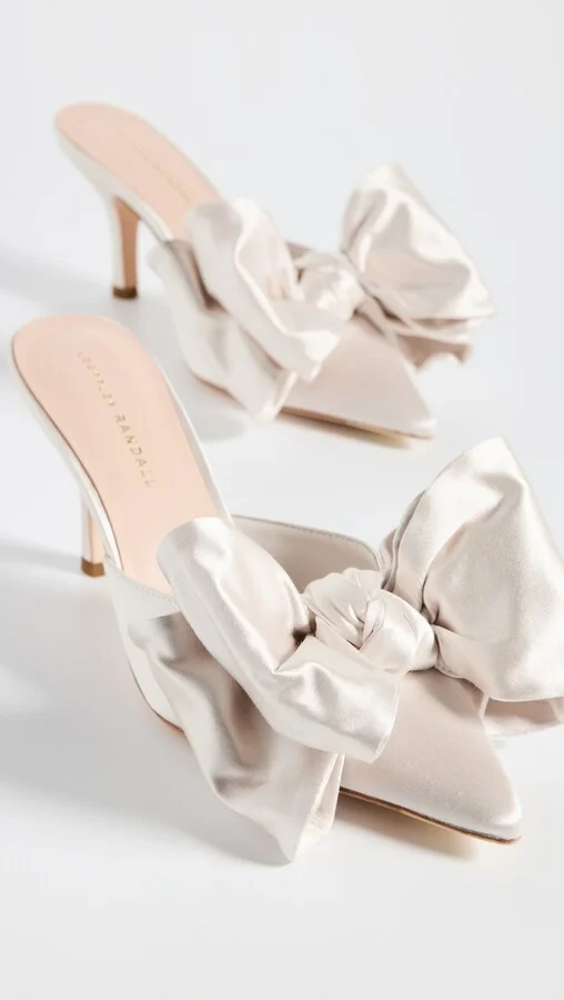 Loeffler Randall Margot Bow Mules - Image 3