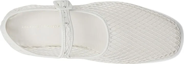 Loeffler Randall Maryjane Sneaker Women's Shoes White : 11.5 B - Medium, Mesh - Image 2
