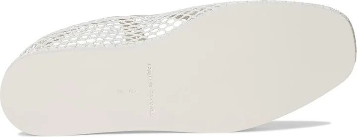 Loeffler Randall Maryjane Sneaker Women's Shoes White : 11.5 B - Medium, Mesh - Image 3