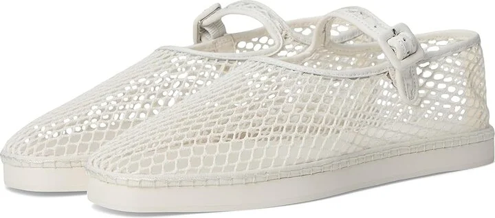 Loeffler Randall Maryjane Sneaker Women's Shoes White : 11.5 B - Medium, Mesh