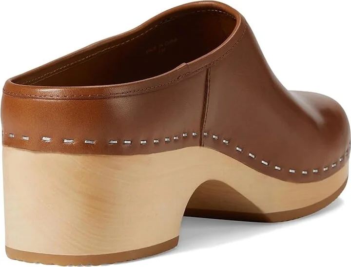 Loeffler Randall Maude Clog Mule Women's Shoes Safari : 6 B - Medium, Leather - Image 4