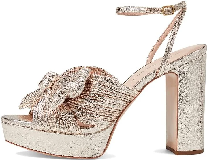 Loeffler Randall Natalia Women's Shoes Champagne : 11 B - Medium, Textile - Image 5