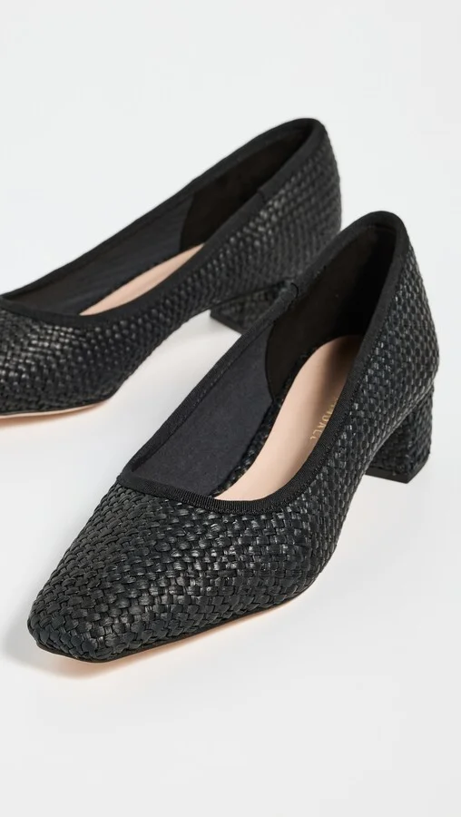 Loeffler Randall Nerine Square Toe Midheel Pumps - Image 4