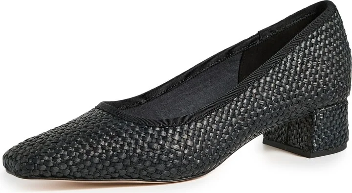 Loeffler Randall Nerine Square Toe Midheel Pumps