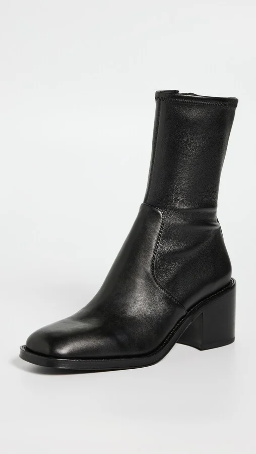 Loeffler Randall Nolan Stretch Ankle Booties - Image 5