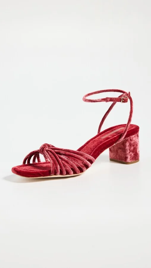Loeffler Randall Olivia Knot Mid Heel Sandals - Image 3