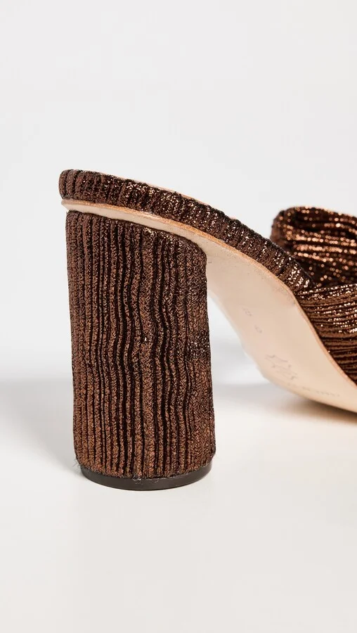 Loeffler Randall Penny Pleated Knot Mules - Image 3
