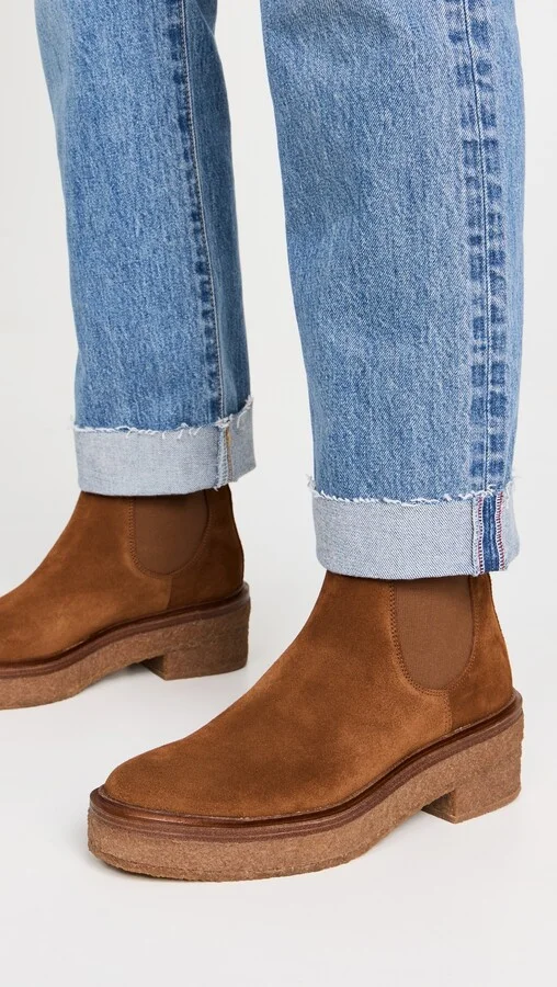 Loeffler Randall Raquel Cacao Pull-On Boots - Image 4