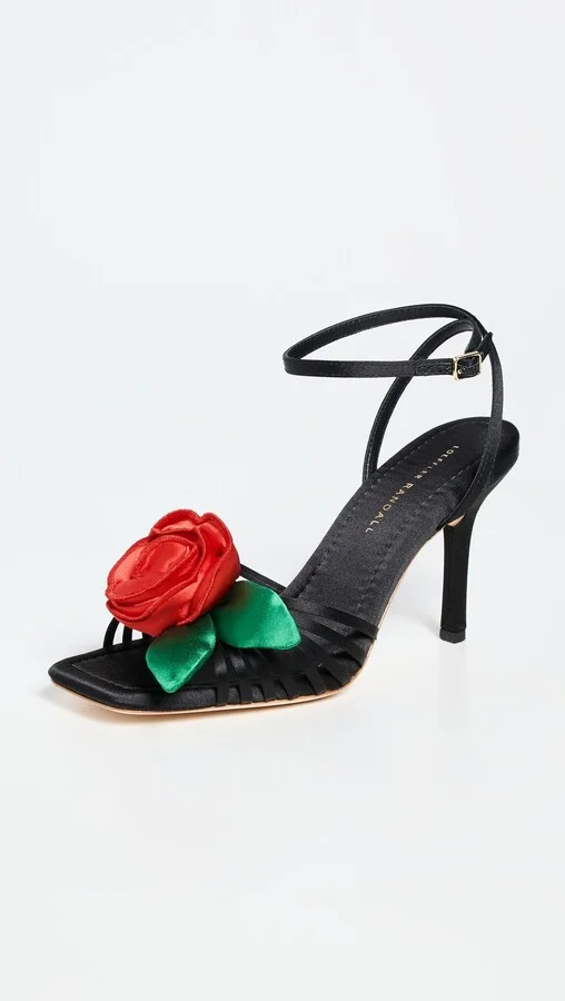 Loeffler Randall Rey Flower Sandals - Image 2