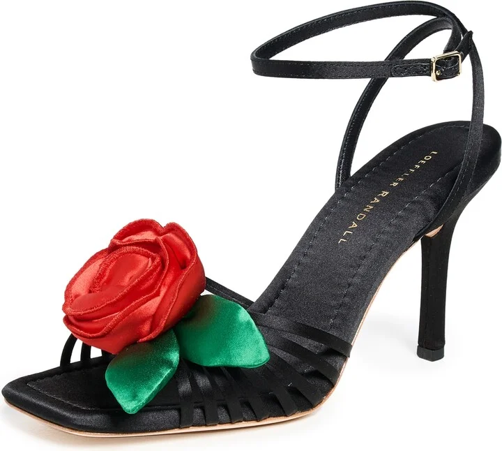 Loeffler Randall Rey Flower Sandals