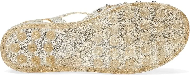 Loeffler Randall Rhys Women's Sandals Champagne : 7 B - Medium, Rubber - Image 3