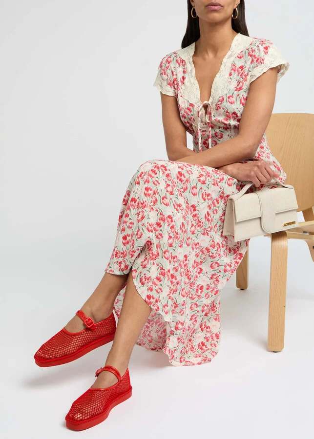 Loeffler Randall Rita Mesh Mary Jane Flats - Image 5
