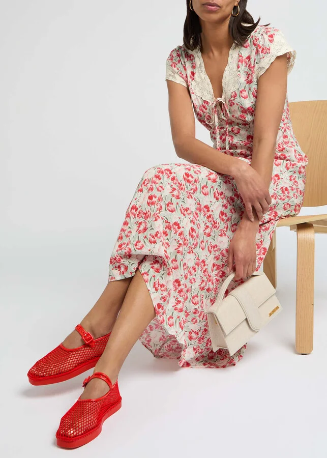 Loeffler Randall Rita Mesh Mary Jane Flats - Image 6