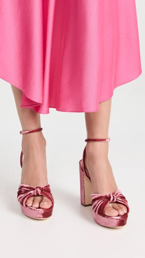 Loeffler Randall Rivka Knot Platform Sandals - Image 3