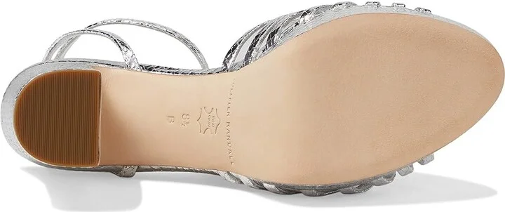 Loeffler Randall Rivka Women's Shoes Silver : 11 B - Medium, Textile - Image 3
