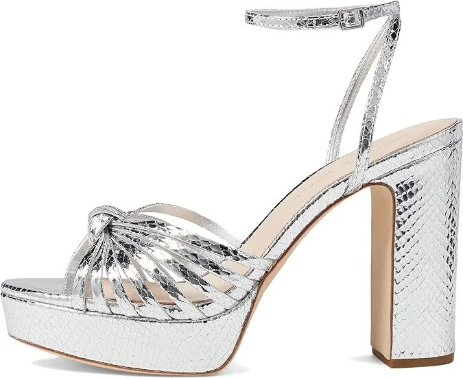 Loeffler Randall Rivka Women's Shoes Silver : 11 B - Medium, Textile - Image 5