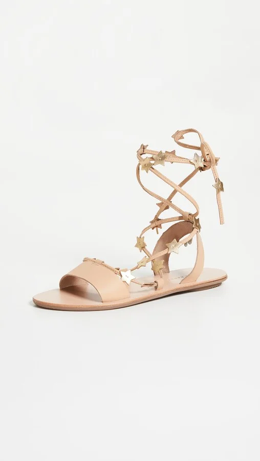 Loeffler Randall Starla Ankle Wrap Sandals - Image 2