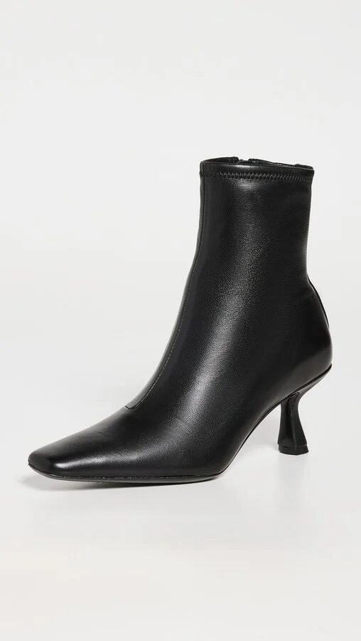 Loeffler Randall Thandy Curved Heel Ankle Boots - Image 2