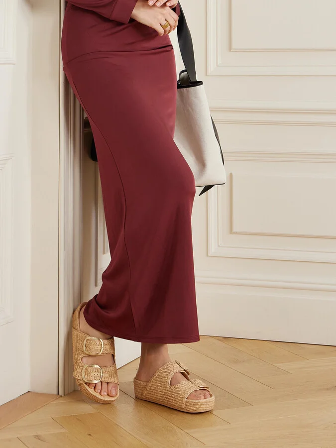 Loeffler Randall - Theo Raffia Sandals - Neutrals - Image 2
