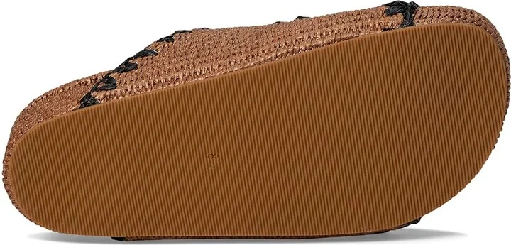 Loeffler Randall Theo Two Band Sandals Women's Wedge Shoes Light Blue/Black : 9 B - Medium, Synthetic - Image 9