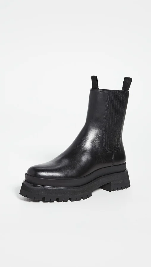 Loeffler Randall Toni Lug Sole Platform Boots - Image 2