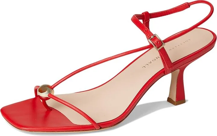 Loeffler Randall Triana Strappy Mid-heel Sandals With Ball Women's Wedge Shoes Espresso : 5.5 B - Medium, Leather - Image 11