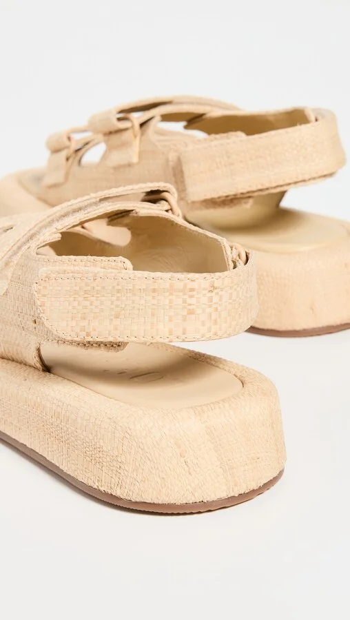 Loeffler Randall Two Band Platform Sandals - Image 3