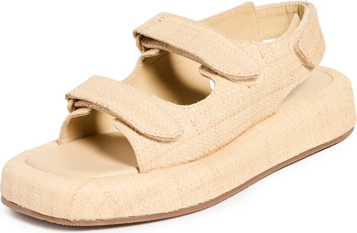 Loeffler Randall Two Band Platform Sandals