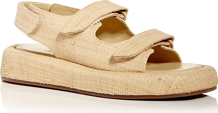 Loeffler Randall Women's Blaise Woven Slingback Sandals
