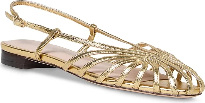 Loeffler Randall Women's Devon Lattice Slingback Sandals