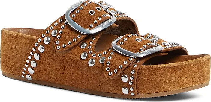 Loeffler Randall Women's Jack Studded Flat Sandals