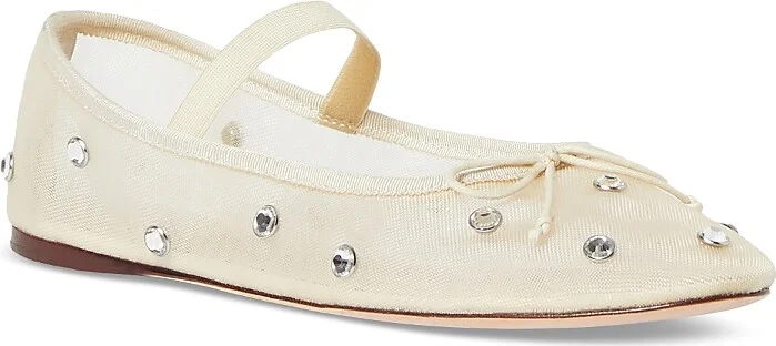 Loeffler Randall Women's Leonie Embellished Ballet Flats