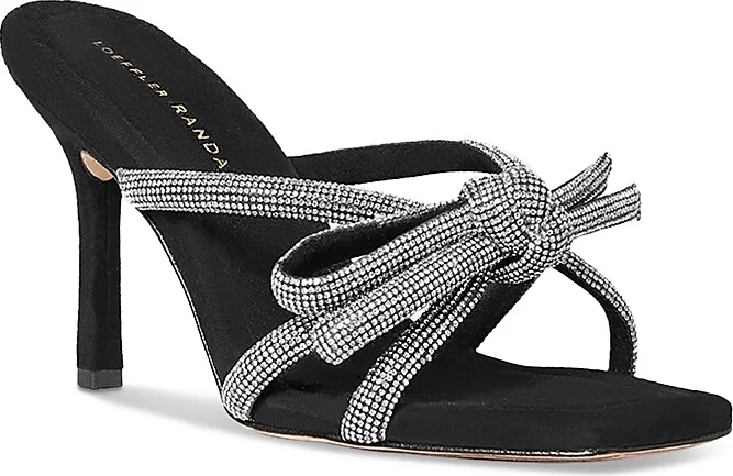 Loeffler Randall Women's Margi Bow Embellished Sandals
