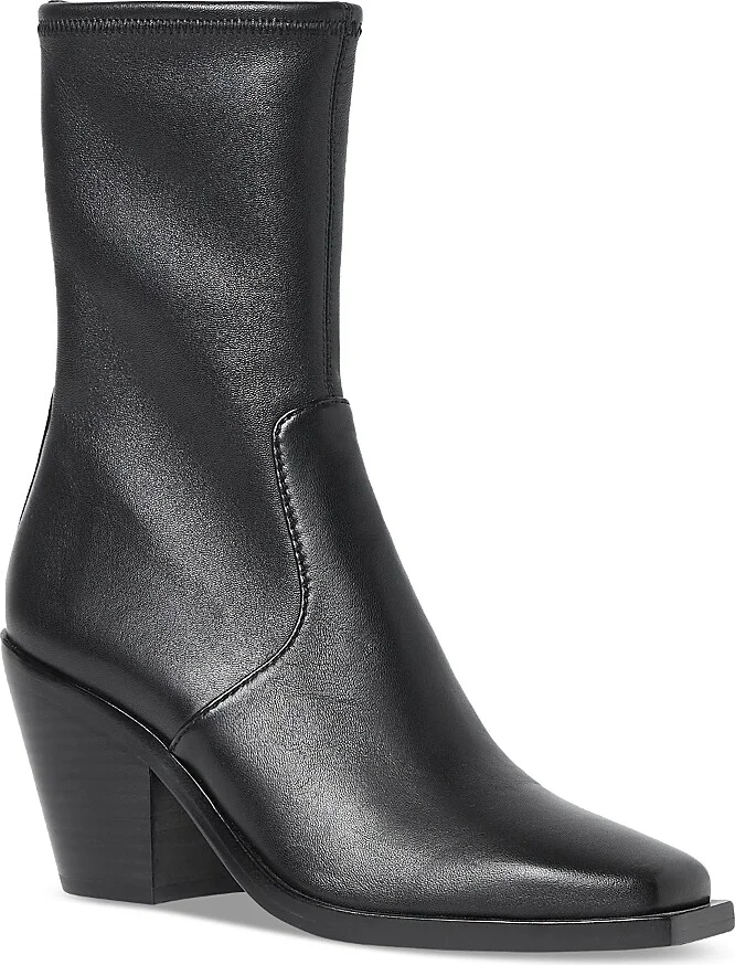 Loeffler Randall Women's Reese Square Toe High Heel Booties