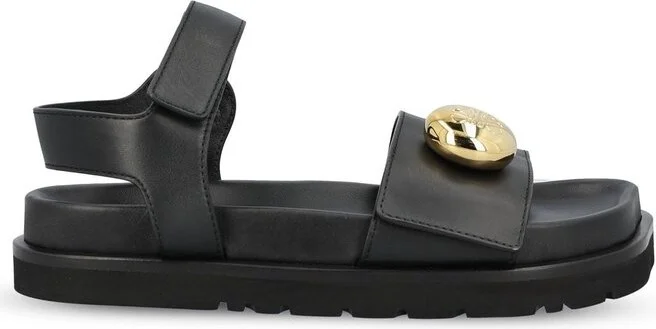 Loewe Anagram Pebble Sandals