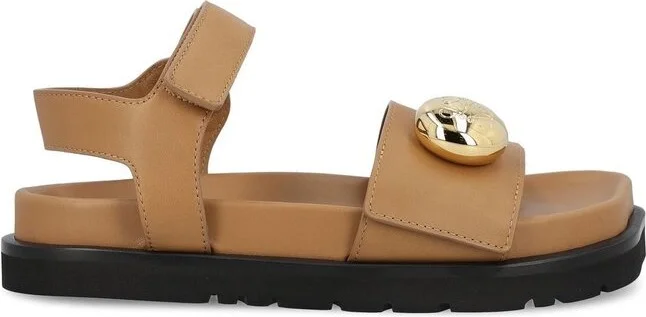 Loewe Anagram Pebble Sandals