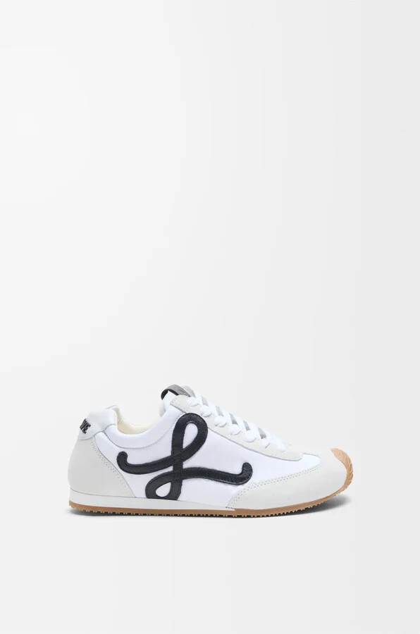 LOEWE - Ballet Runner 2.0 In Nylon And leather skin Size: 35 For Woman